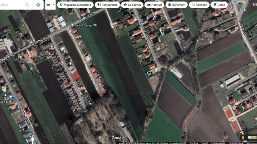 Teren Construcții intravilan de 407 mp, în Stupini