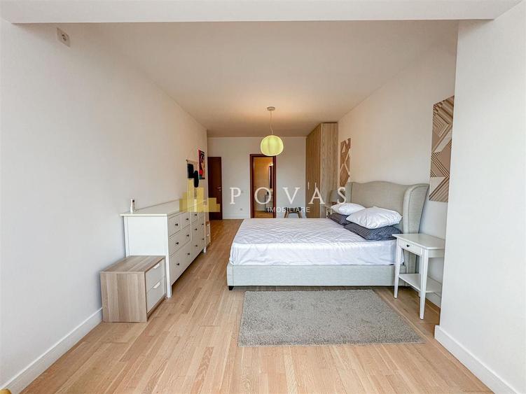 Apartament cu 3 camere semidecomandat, mobilat în Herăstrău