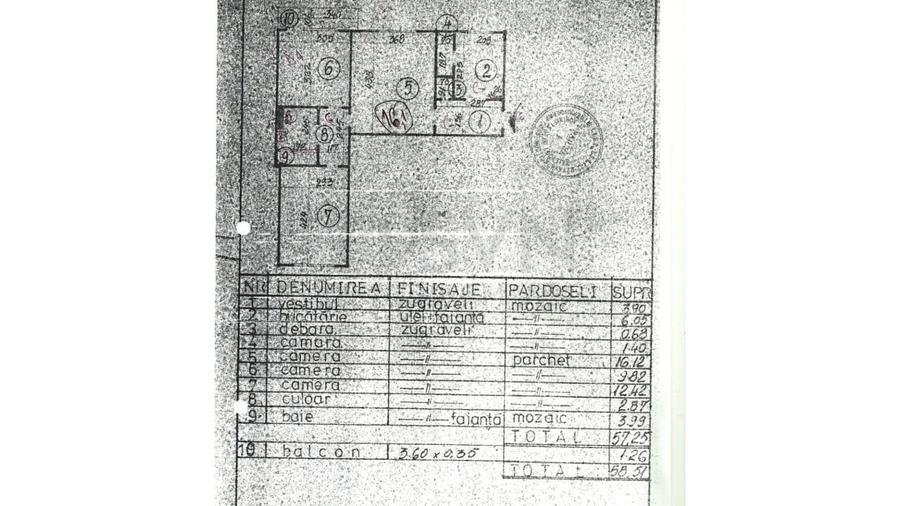 Apartament cu 3 camere semidecomandat în Grivița