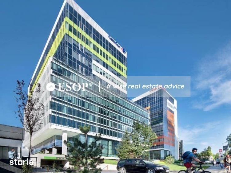 Green Court cladirea B, Barbu Vacarescu, 1380mp 0% comision! - 1