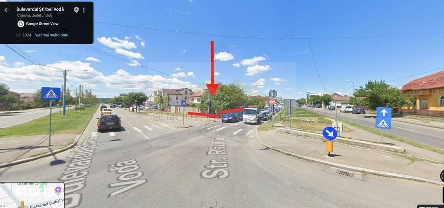 Teren 500 mp , colt stradal, vizibilitate maxima, langa stadion Crai - 4