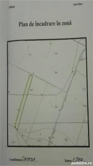 Teren de 12490 mp, în Catane