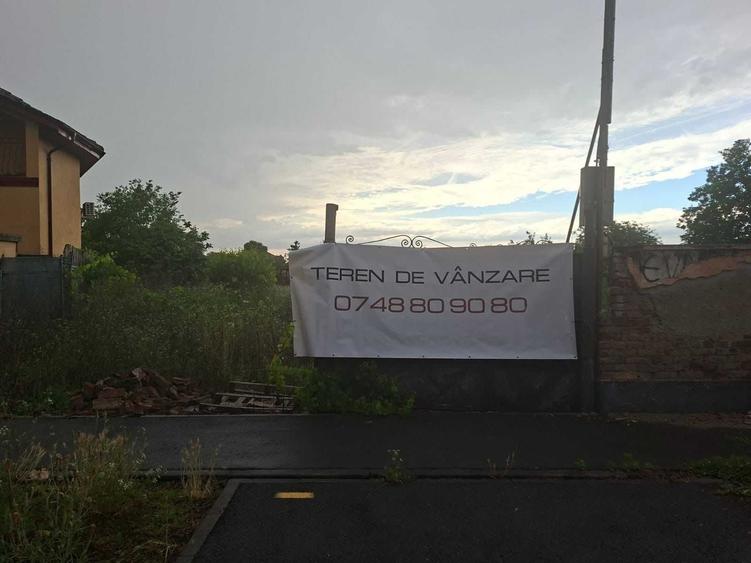 Teren de 962 mp, în Aradul Nou