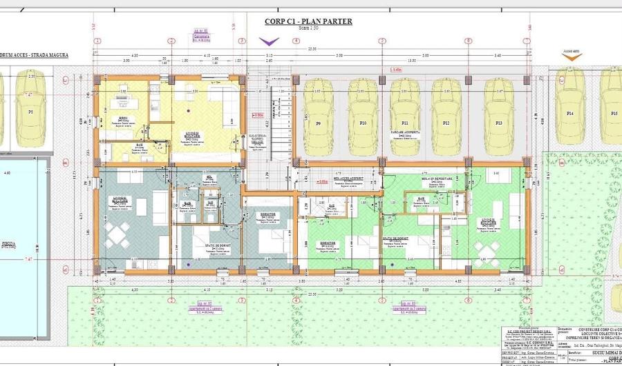Teren Construcții intravilan de 2250 mp, în Central