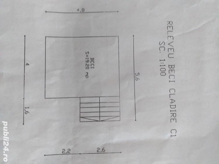 Casă cu 4 camere cu Teren 450 Mp în Central