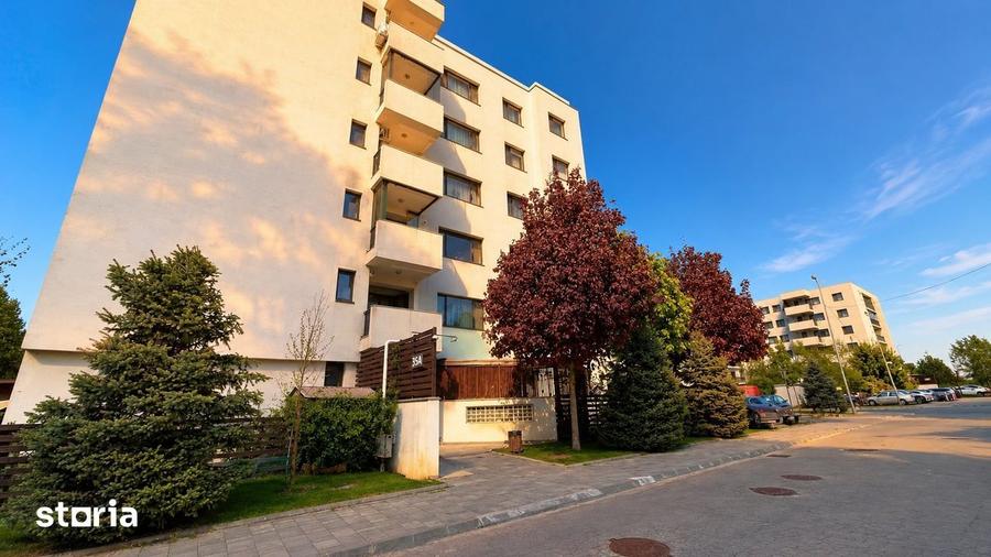 Apartament cu 3 camere, mobilat în Băneasa