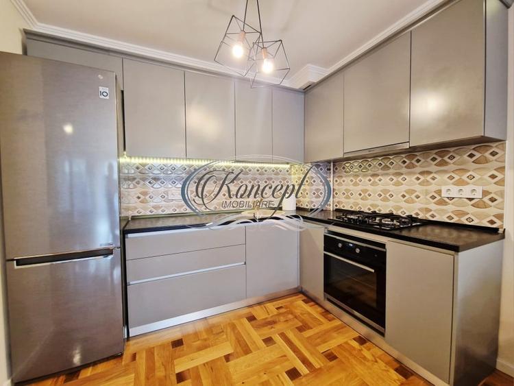 Apartament cu 2 camere semidecomandat, mobilat în Bună Ziua