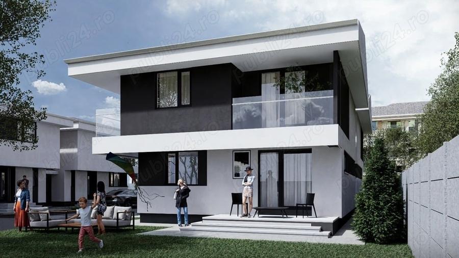 Casă cu 4 camere cu Teren 227 Mp în Chiajna