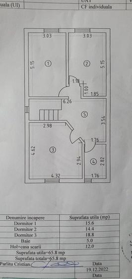 Casă cu 4 camere în Valu lui Traian
