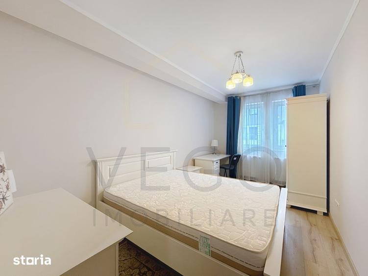 Apartament cu 3 camere, mobilat în Plopilor