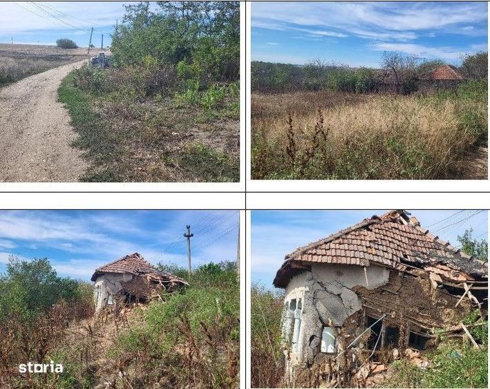 Casă cu 2 camere cu Teren 1691 Mp în Guruieni
