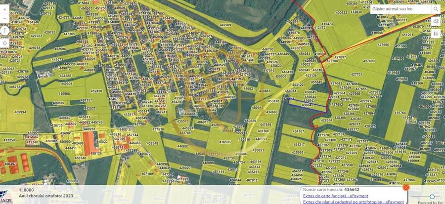 Teren agricol extravilan de 11273 mp, în Plopi