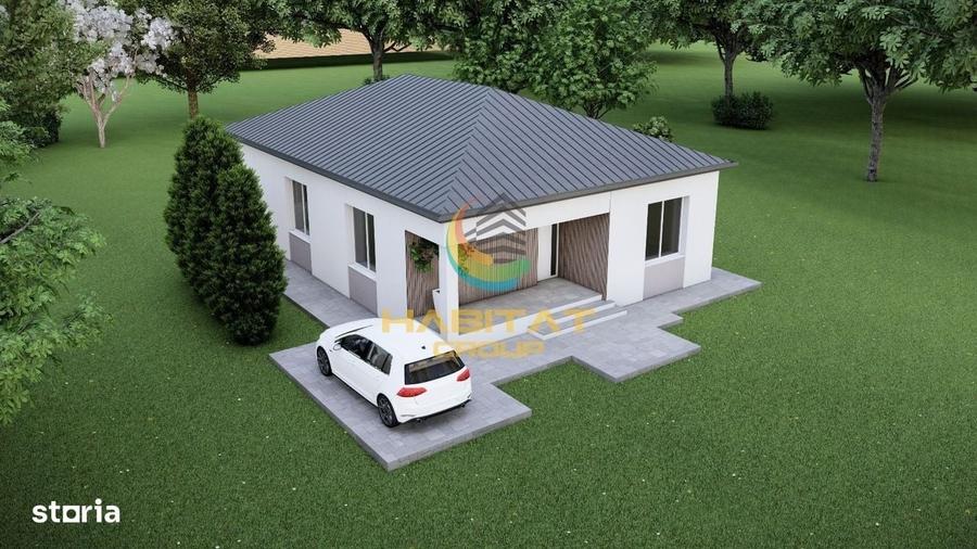 Casă cu 4 camere în Crețești