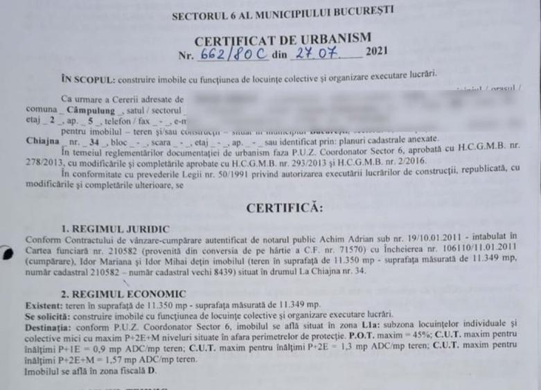 Teren de 590 mp, în Giulești