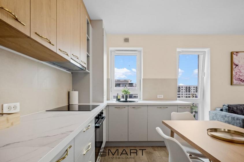 Apartament cu 2 camere semidecomandat în Tractorul