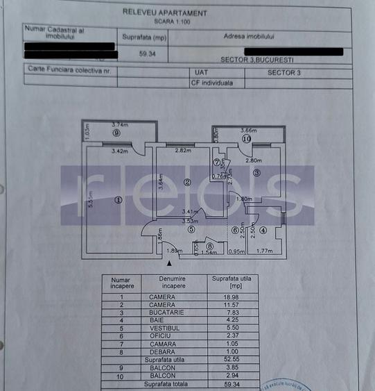 Apartament cu 2 camere decomandat, mobilat în Dristor