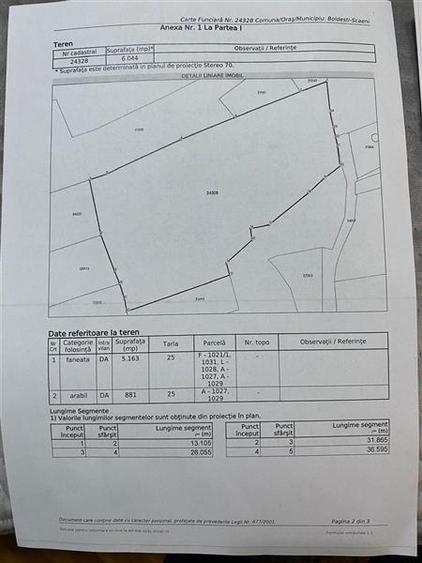Teren Construcții intravilan de 6000 mp, în Periferie