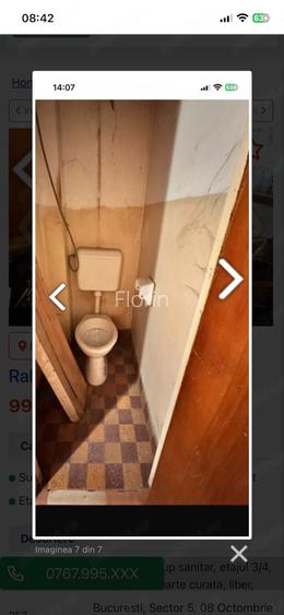 Apartament cu 4 camere decomandat în Rahova