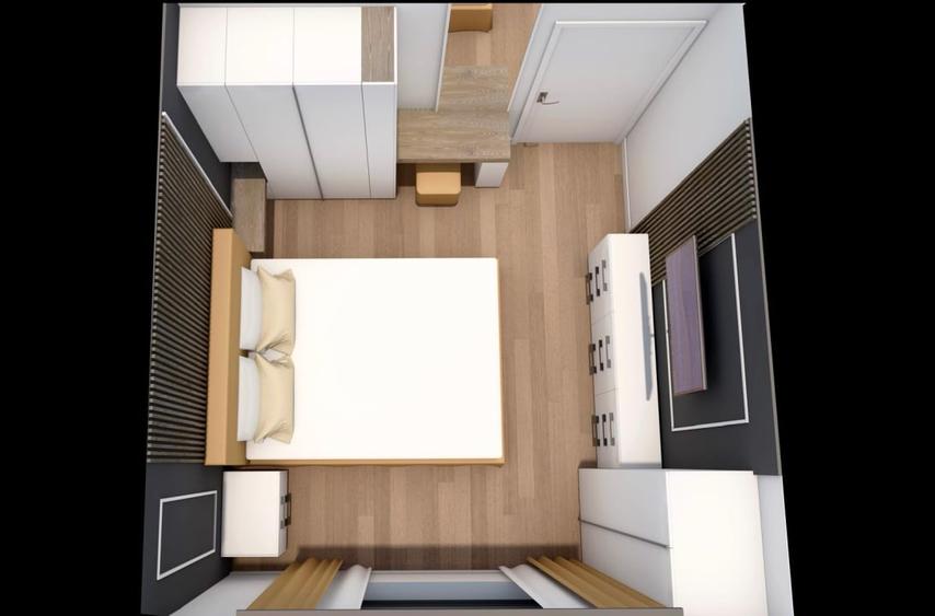 Apartament 2 camere, 48mp ,  Bloc Nou,  Zona-Cetate - 4