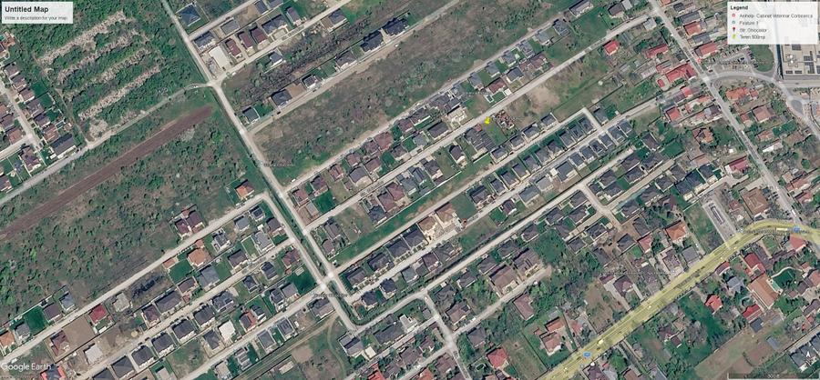 Teren Construcții intravilan de 508 mp, în Corbeanca