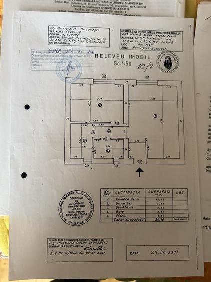 Apartament cu 2 camere decomandat în Gorjului