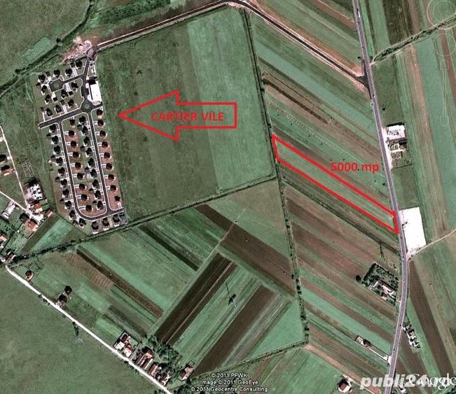 Teren de 5000 mp, în Stupini