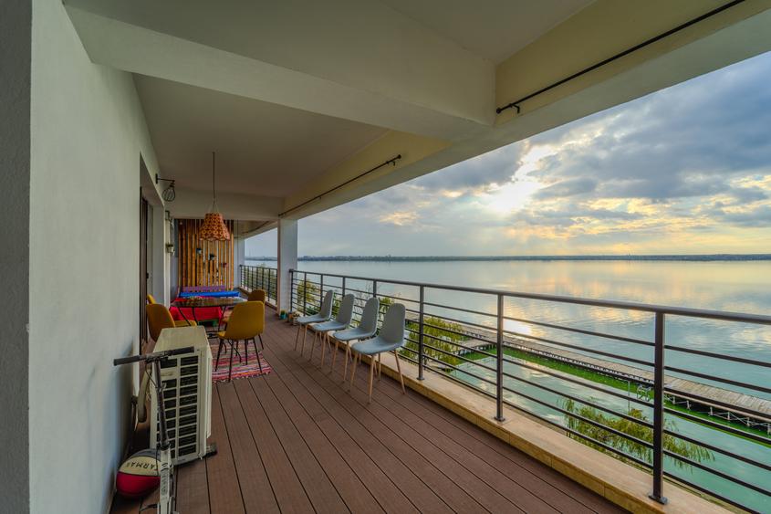 Mamaia Butoaie 3 camere 157,10 mp 2 parcări subterane și vedere frontală la lac - 29