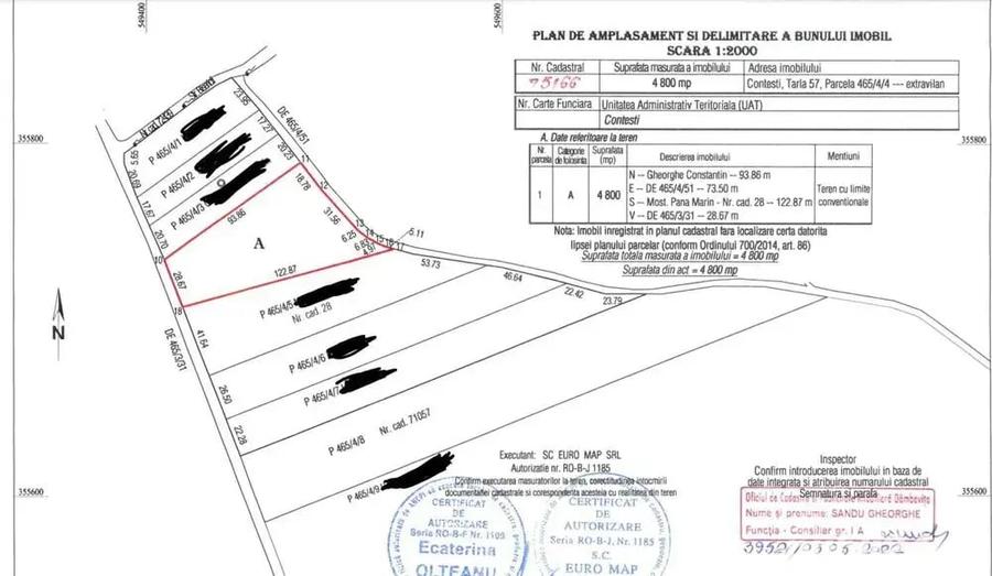 Teren de 4100 mp, în Crângași