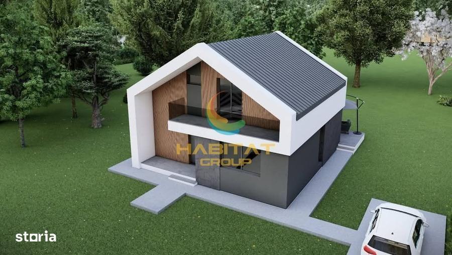 Casă cu 3 camere cu Teren 330 Mp în Dobreni