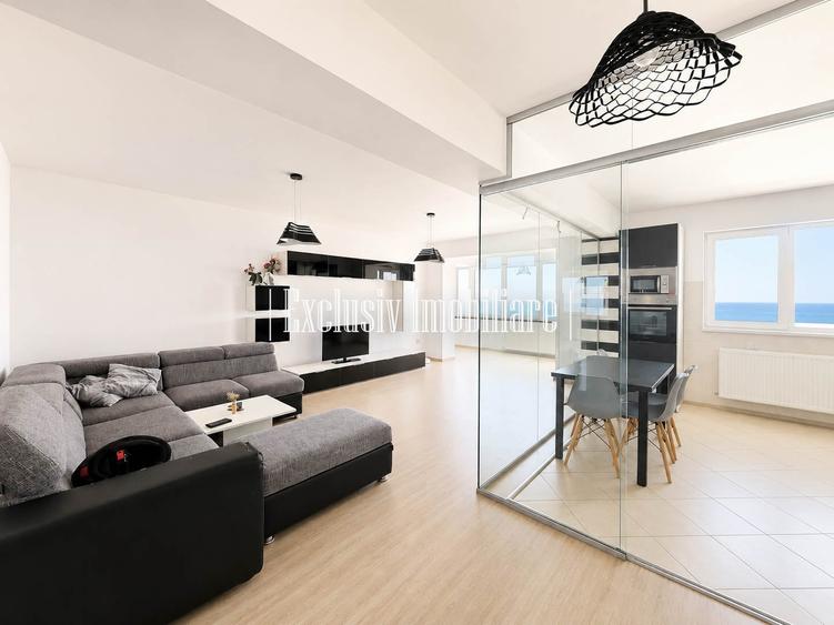 Priveliste Totala la Mare - Apart 90 mp cu 2 camere si 2 bai - Parcare Subterana - 13