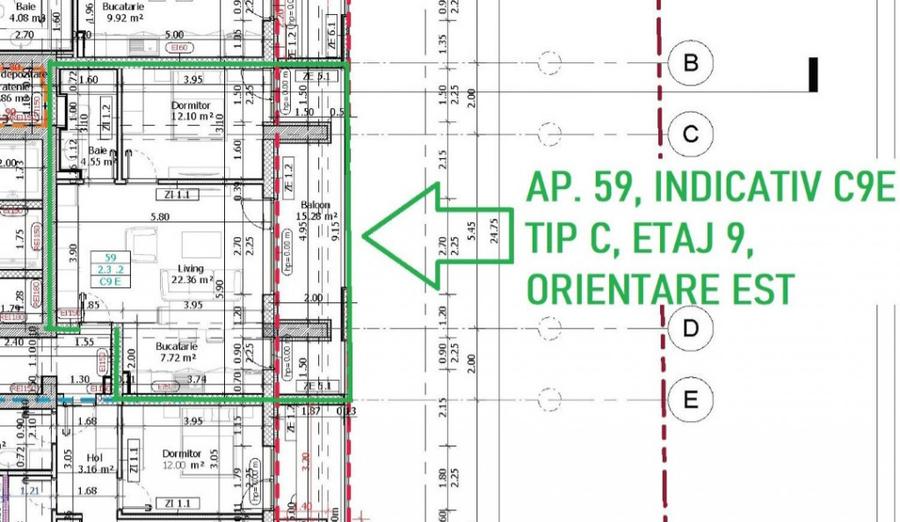 Zona Marriot, Prima inchiriere, totul nou,2 camere (loc de p - 2