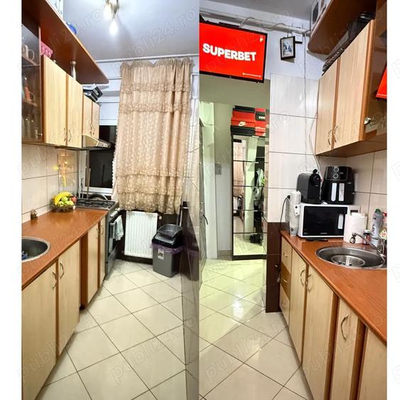 Apartament cu 2 camere semidecomandat în Nord