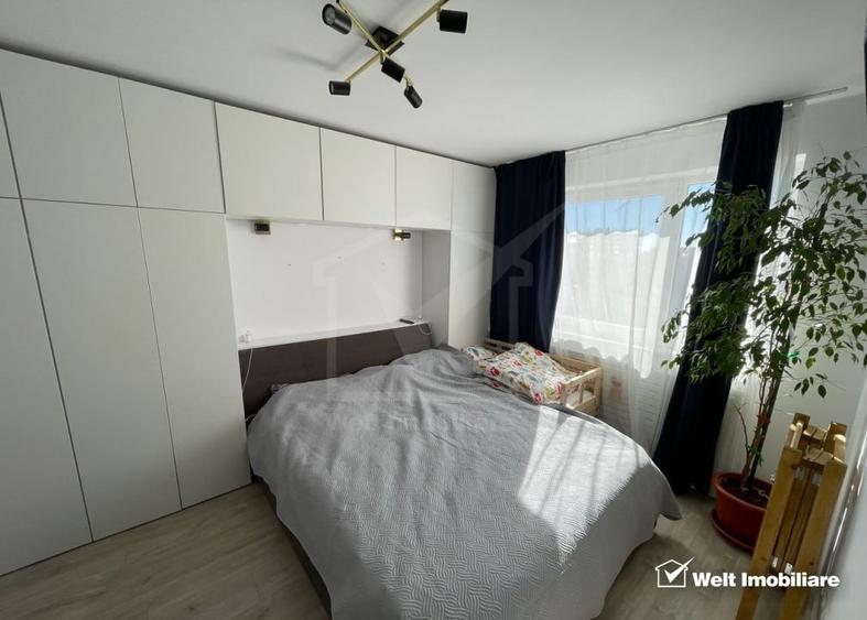 Apartament cu 3 camere semidecomandat, mobilat în Dâmbul Rotund