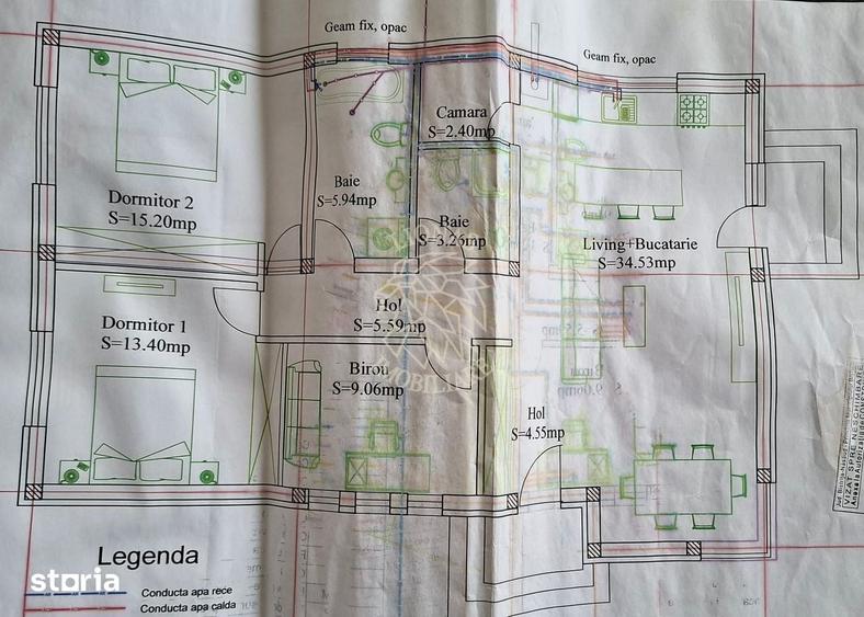 Casă cu 4 camere cu Teren 550 Mp în Central