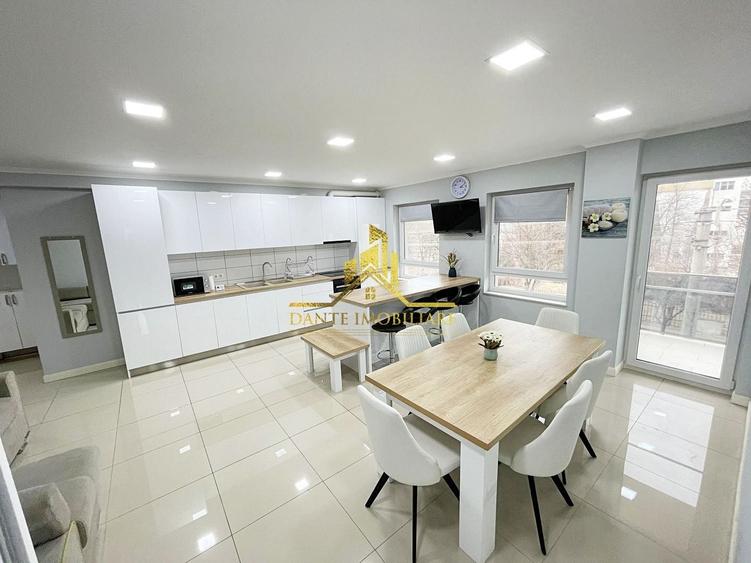 Apartament cu 3 camere semidecomandat, mobilat în Mărăști