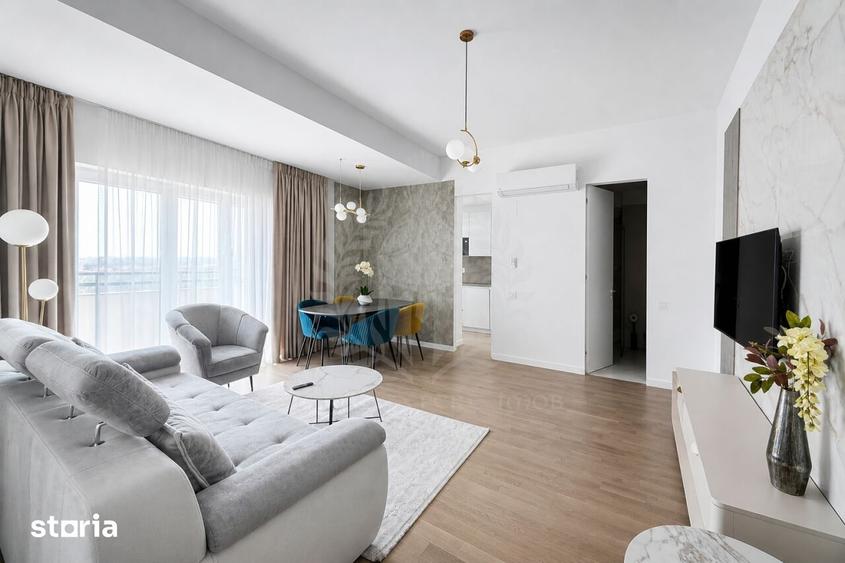 Apartament cu 3 camere în Republicii