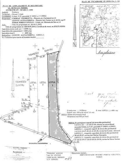 Teren de 4681 mp, în Est