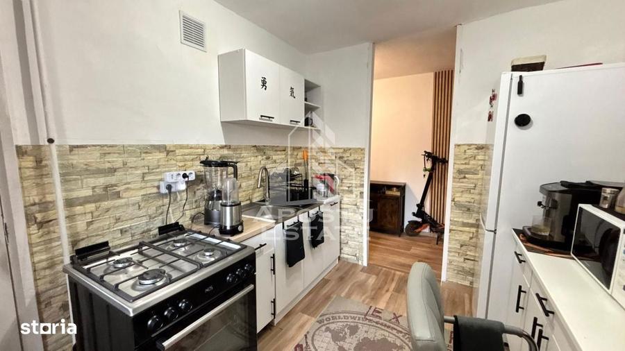 Apartament cu 2 camere, mobilat în Fabric