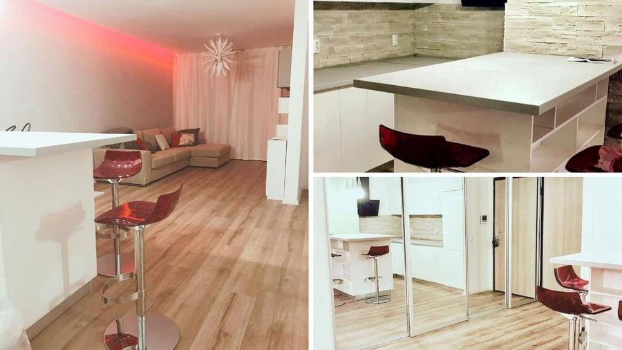 Apartament cu 2 camere, mobilat în Plopilor