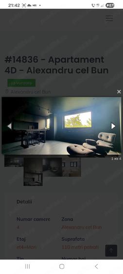 Apartament cu 5 camere semidecomandat în Central