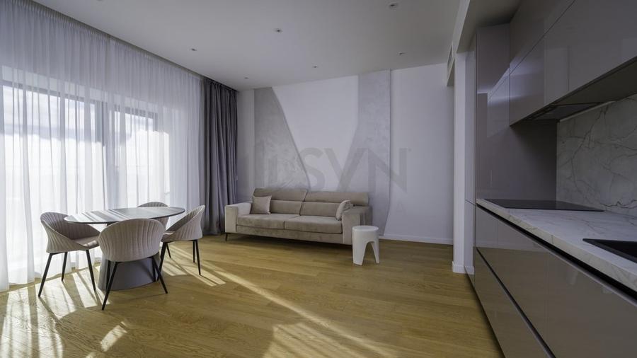 Apartament cu 2 camere semidecomandat, mobilat în Floreasca