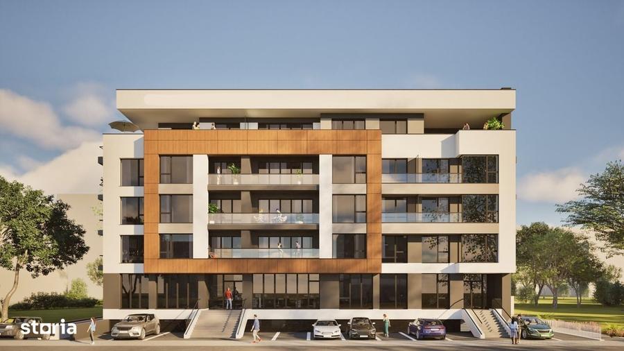 Finalizare 2027 | Parter, 74 mp +Gradina 70mp +Balcon 23mp | 900 m de - 3