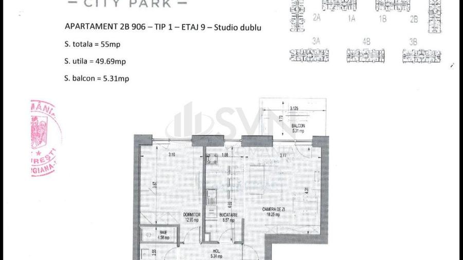 Apartament cu 2 camere în Pipera — fotografia 1