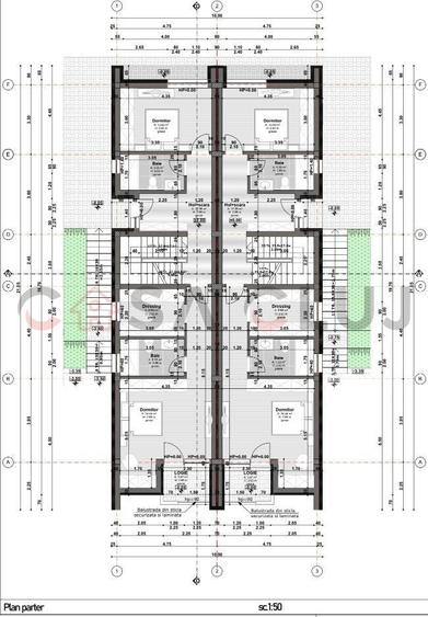 Duplex cu 4 camere cu Canalizare în Iris