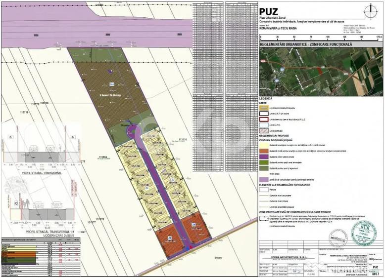 Teren 1.248 mp Sanpetru | PUZ aprobat | 70 /mp + TVA - 9
