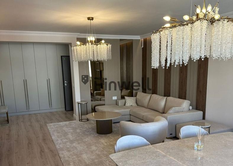 Apartament cu 2 camere semidecomandat, mobilat în Pipera
