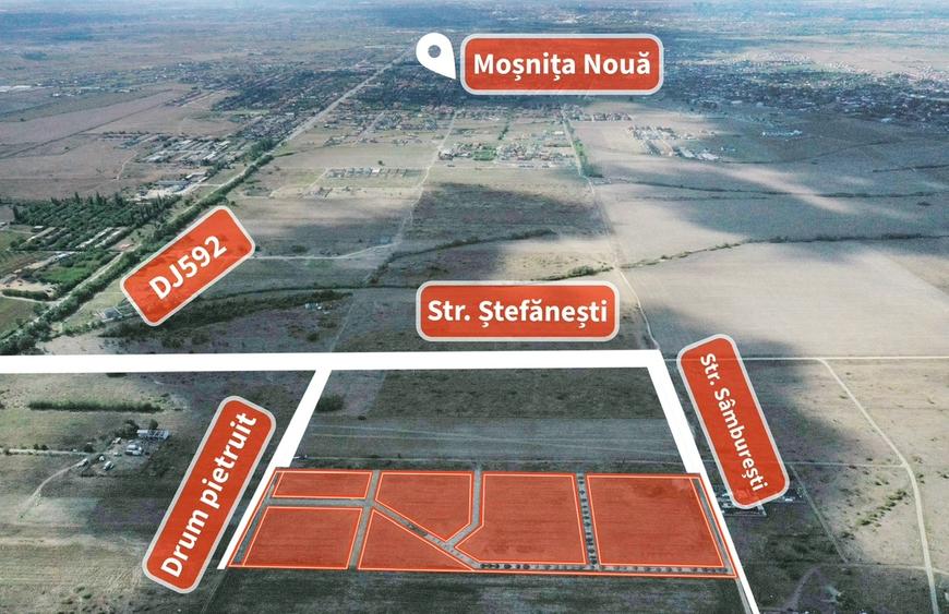 Teren Construcții intravilan de 678 mp, în Urseni
