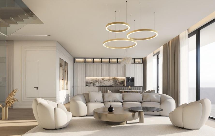 Casă individuală cu 5 camere cu Teren 440 Mp în Central