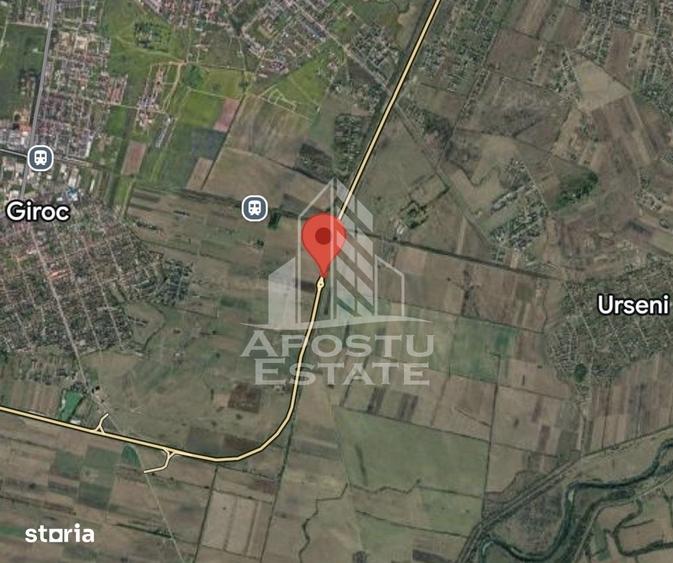 De vanzare teren extravilan 1ha zona Giroc exterior Centura - 1