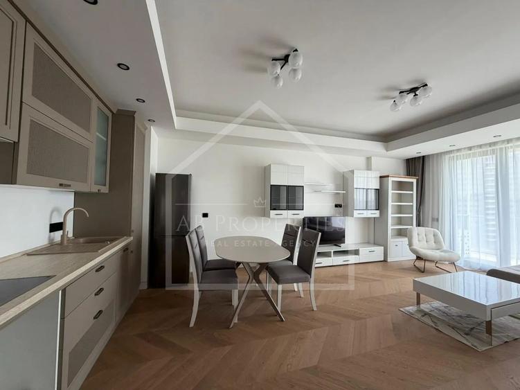 Apartament cu 2 camere semidecomandat, mobilat în Barbu Văcărescu